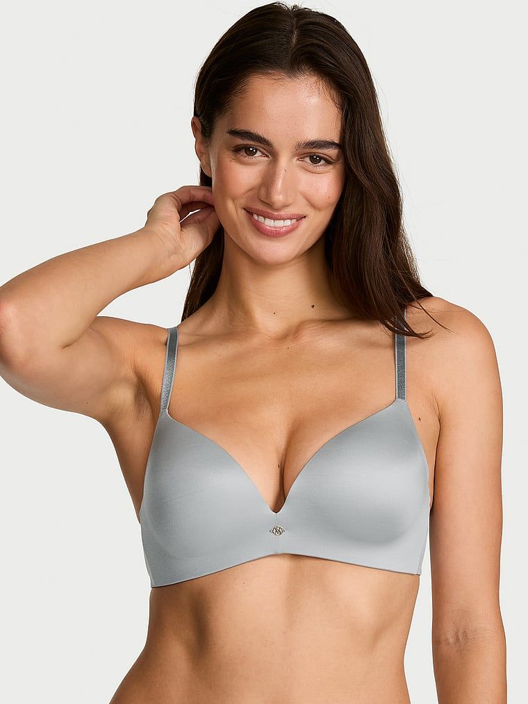 Sutiene push-up fără sârmă, So Obseded. Produsul este de culoare gri și provine din colecția Very Sexy.