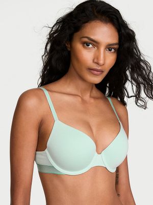 T-shirt Sutien cu push-up din bumbac Perfect Shape
