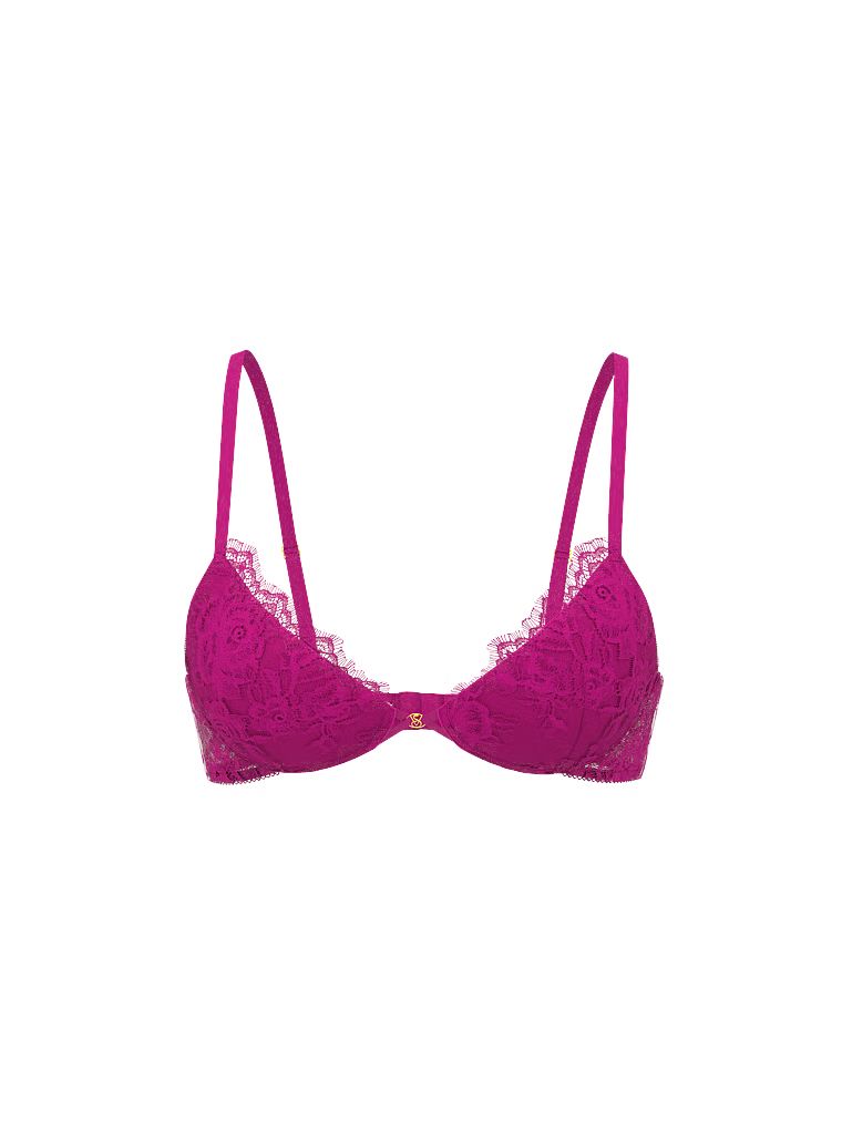 Sutien din dantelă ușor căptușită Rose Lace Demi. Produsul este multicolor și provine din colecția Very Sexy.
