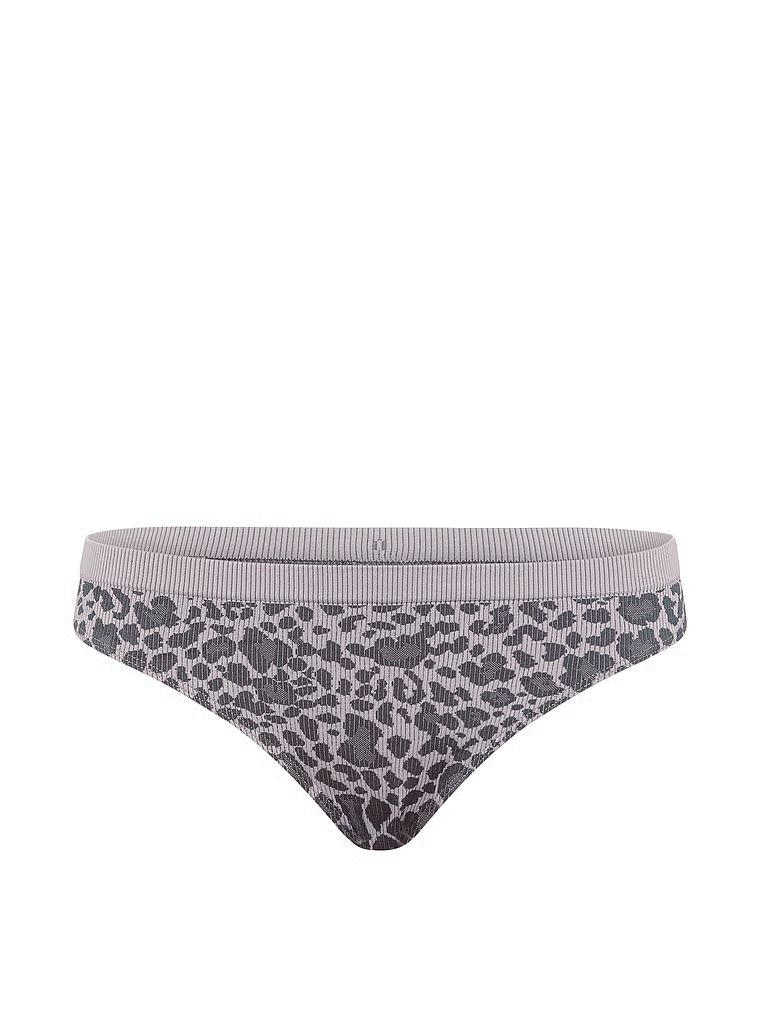 Tanga cu coaste de leopard fără cusături. Produsul are o culoare cu model și provine din colecția Seamless (Seamless Collection).