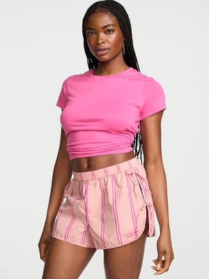 Victoria's Secret Pantaloni scurți de pijama din bumbac Sleep Heritage – Mix & Match