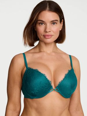 Very Sexy Sutien Push-up din dantelă în formă de trandafir