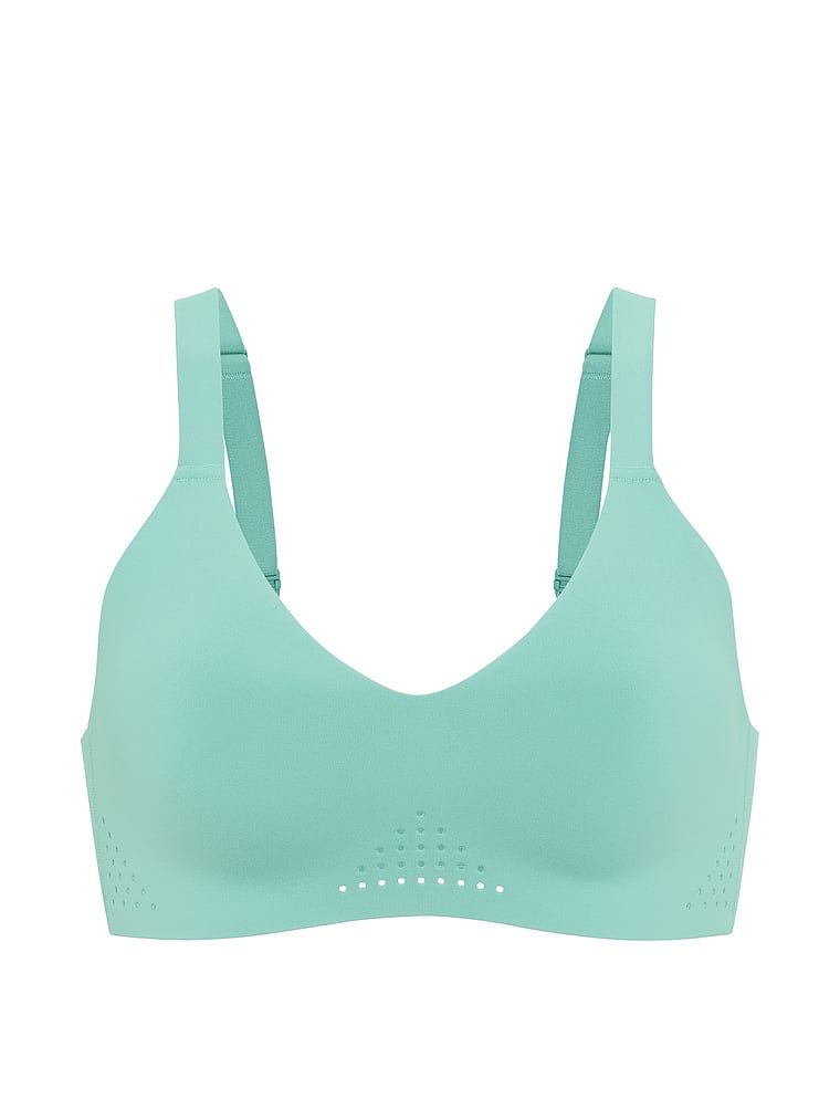 Sutiene sport cu decolteu în V VSX Featherweight. Produsul este de culoare albastră și provine din colecția VSX.