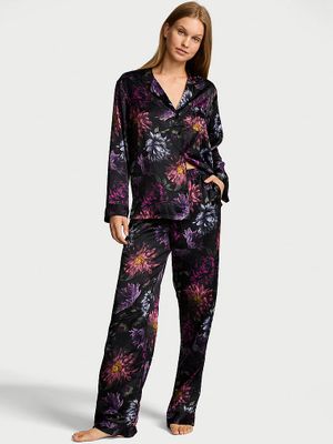 Victoria's Secret Set pijamale lungi din satin