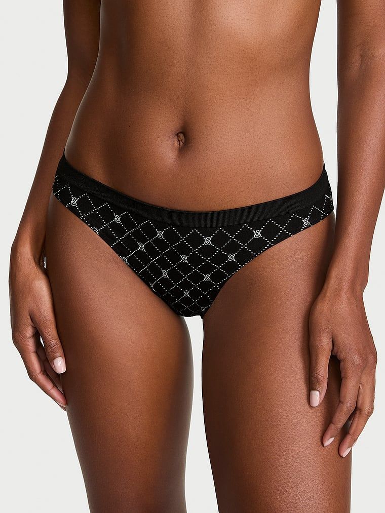 Chiloți de bikini fără cusături. Produsul are o culoare cu model și provine din colecția Seamless (Seamless Collection).