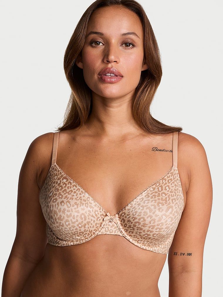 Body by Victoria Sutien Demi Invisible Lift neted, fără căptușeală