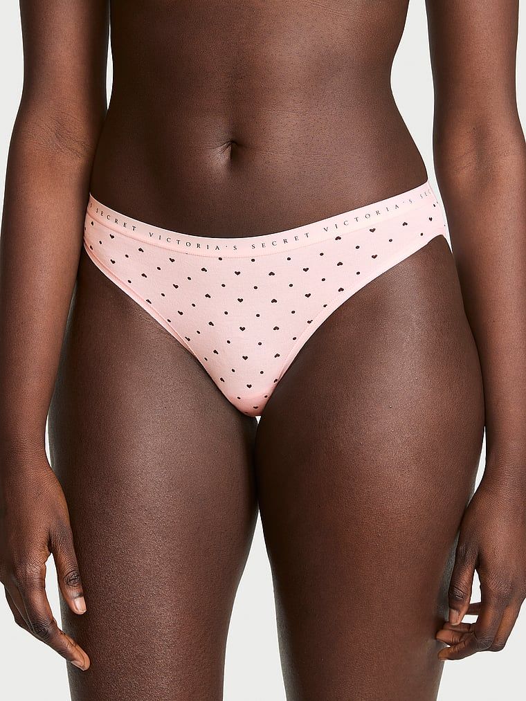 Victoria's Secret Chiloți Bikini din bumbac extensibil