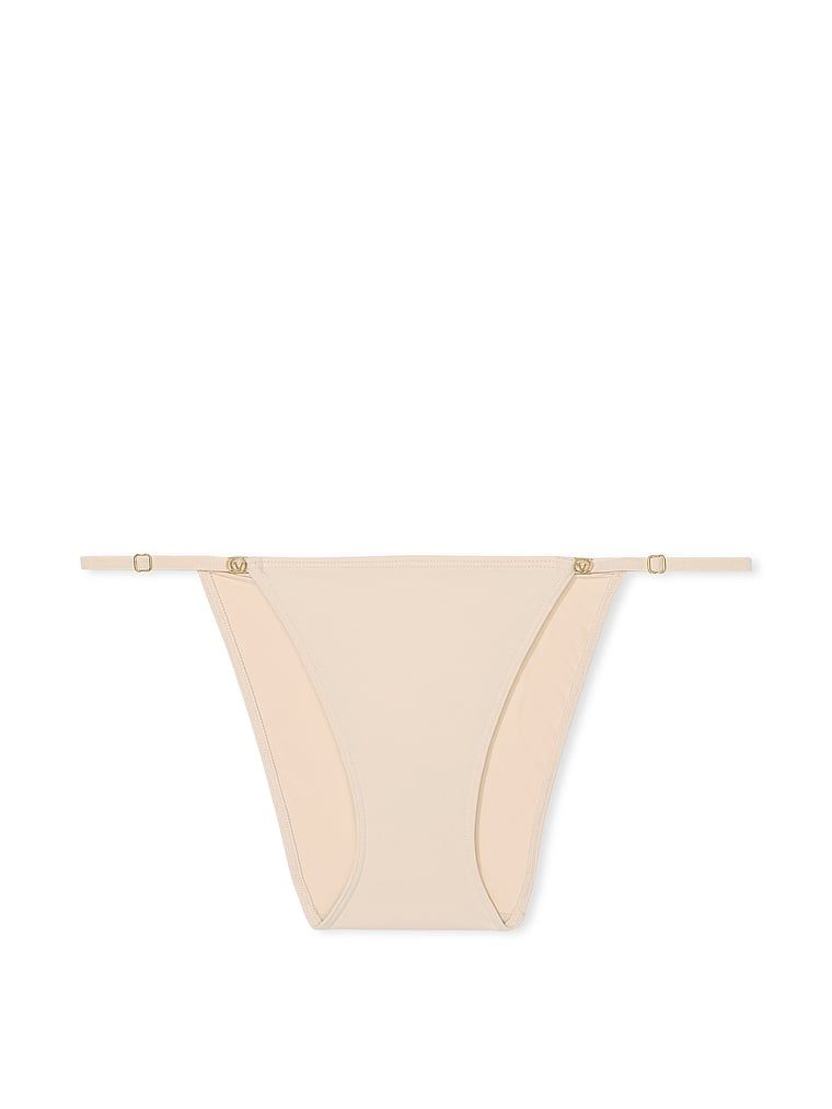 Chiloți cu bretele reglabile pentru bikini. Produsul este bej și provine din colecția Dream Angels.