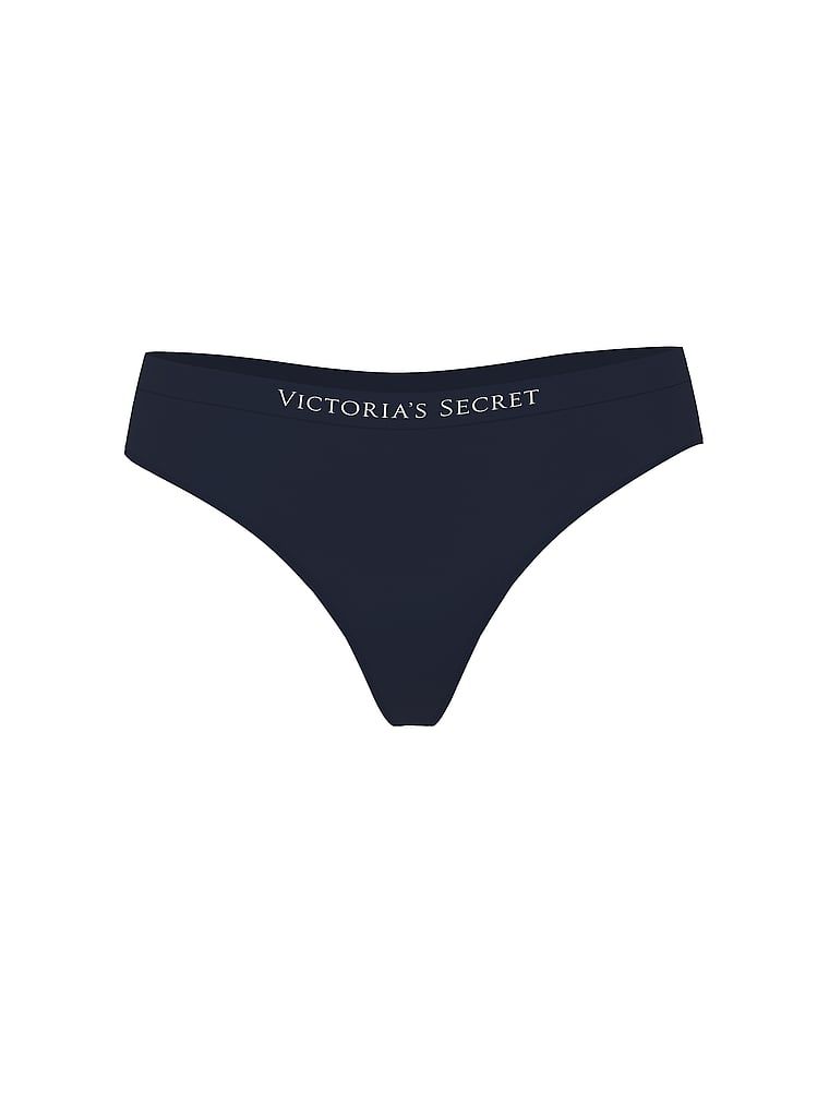 Tanga fără cusură. Produsul este albastru și provine din colecția Seamless (Seamless Collection).