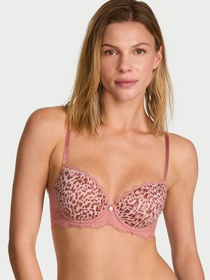Dream Angels Sutien Demi din dantelă, cu căptușeală subțire