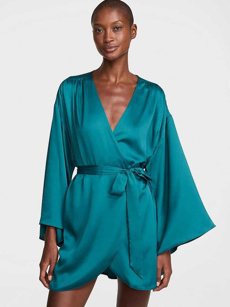Victoria's Secret Halat scurt din satin