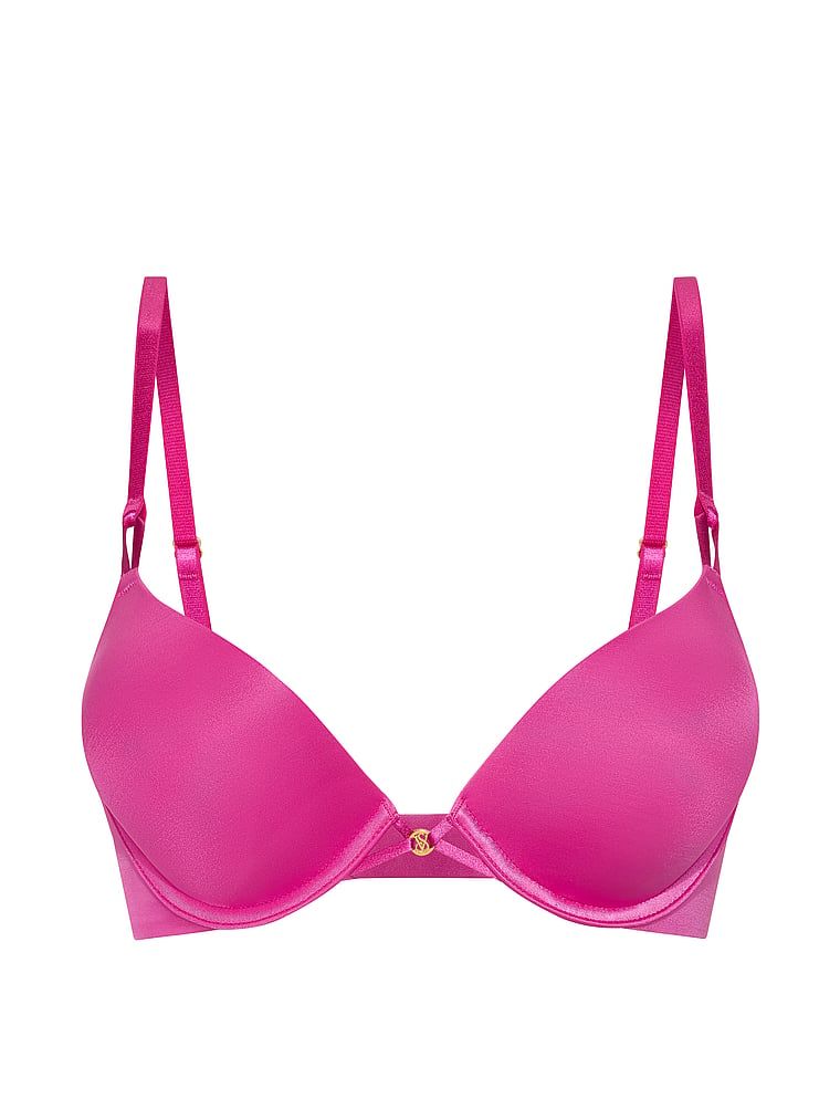 Sutien de mărire push-up 2 mărimi bombshell. Produsul este roz și provine din colecția Very Sexy.