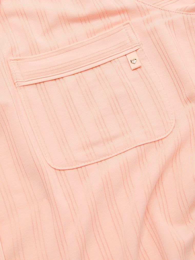 Pijamale modale cu pantaloni scurți SoSoft Ultra-Fine. Produsul este roz și provine din colecția Victoria's Secret.