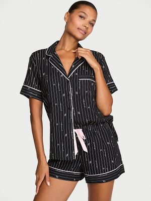 Victoria's Secret Set pentru somn scurt din flanel