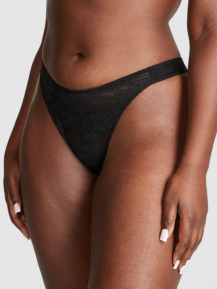 Chiloți Tanga cu talie înaltă, cu logo Wink aplicat