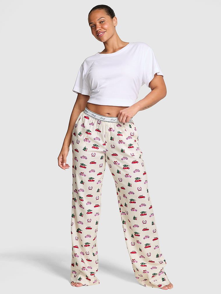 Pantaloni de pijama din flanel