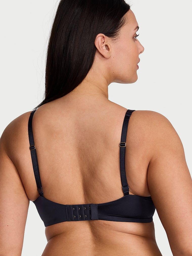 Sutien Smooth Plunge ușor căptușit. Produsul este de culoare albastră și provine din colecția Very Sexy.