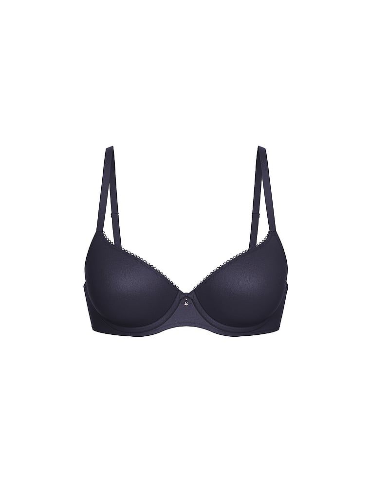 Sutien Smooth Demi ușor căptușit. Produsul este albastru și provine din colecția Body by Victoria.