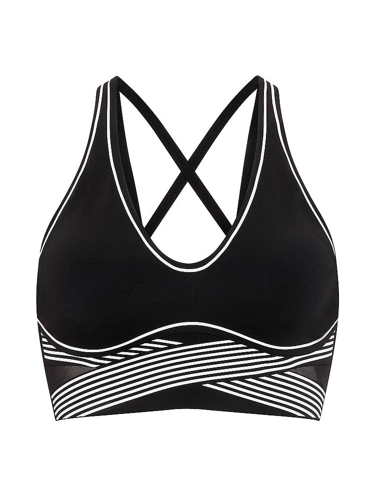 Sutien sport VSX Elevate Refined Contours. Produsul este negru și provine din colecția VSX.
