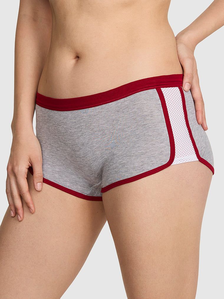 Chilot boyshort din bumbac PINK