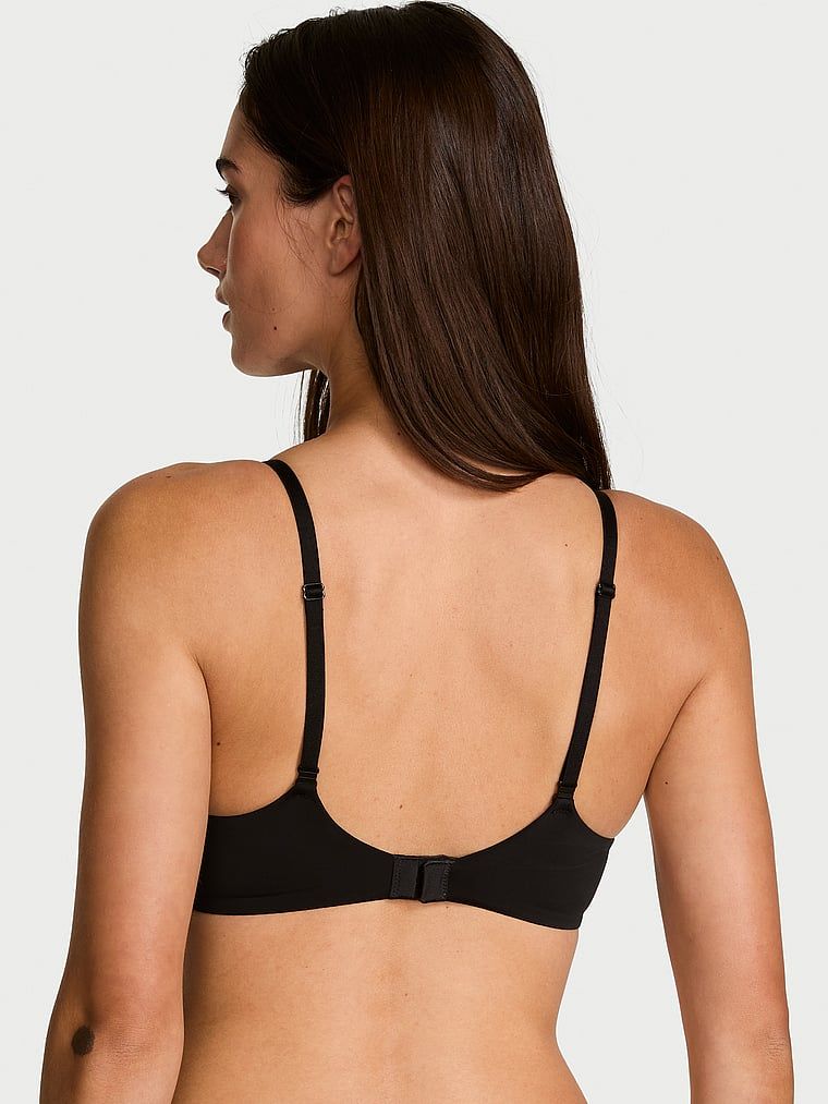 Sutien push-up Perfect Shape Smooth. Produsul este negru și provine din colecția de tricouri.