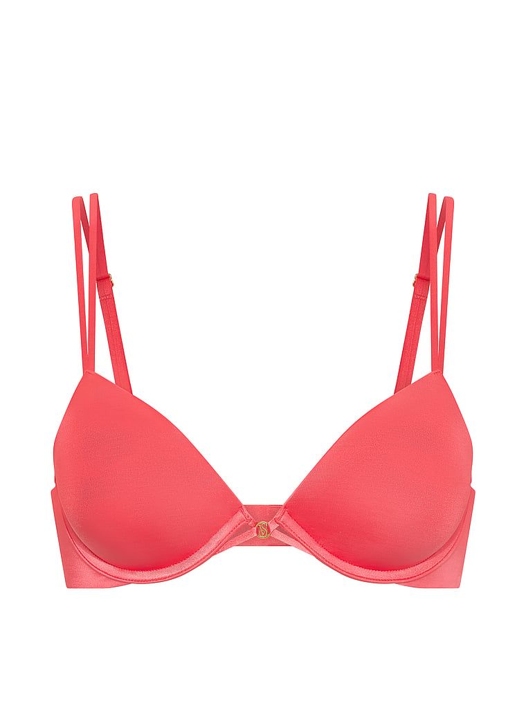 Sutien neted cu push-up. Produsul este roșu și provine din colecția Very Sexy.