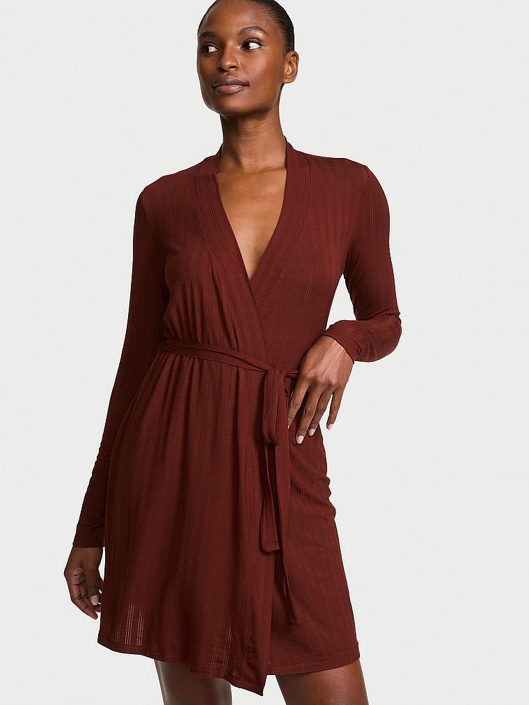 Victoria's Secret SoSoft Halat scurt din modal ultrafin