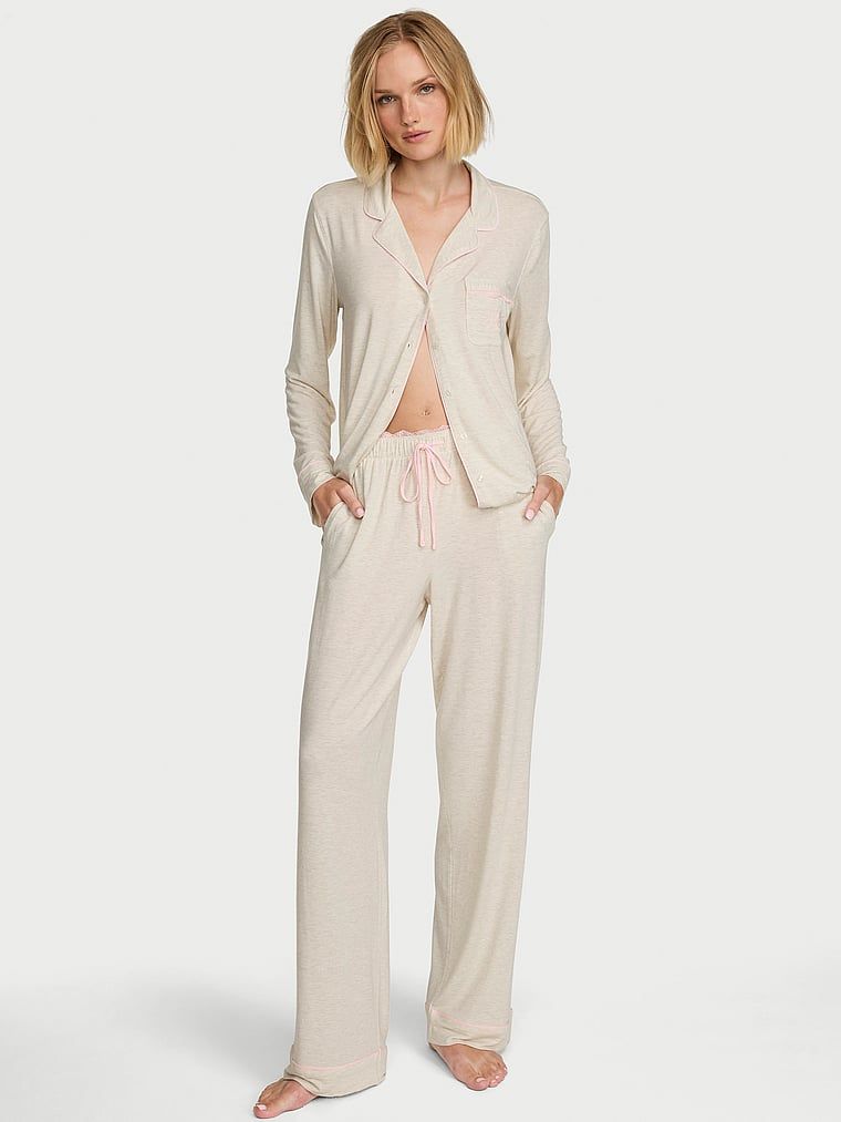 Victoria's Secret Set pijama lungă din modal SoSoft