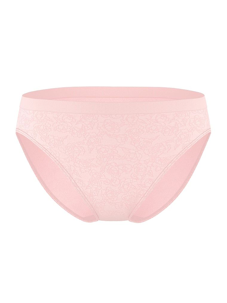 Chiloți cu picioare cu tăietură înaltă, picioare fără cusături. Produsul este de culoare florală și provine din colecția Seamless (Seamless Collection).