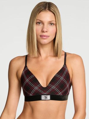 T-shirt Sutien fără sârme Shine Patch Velvet, cu căptușeală subțire