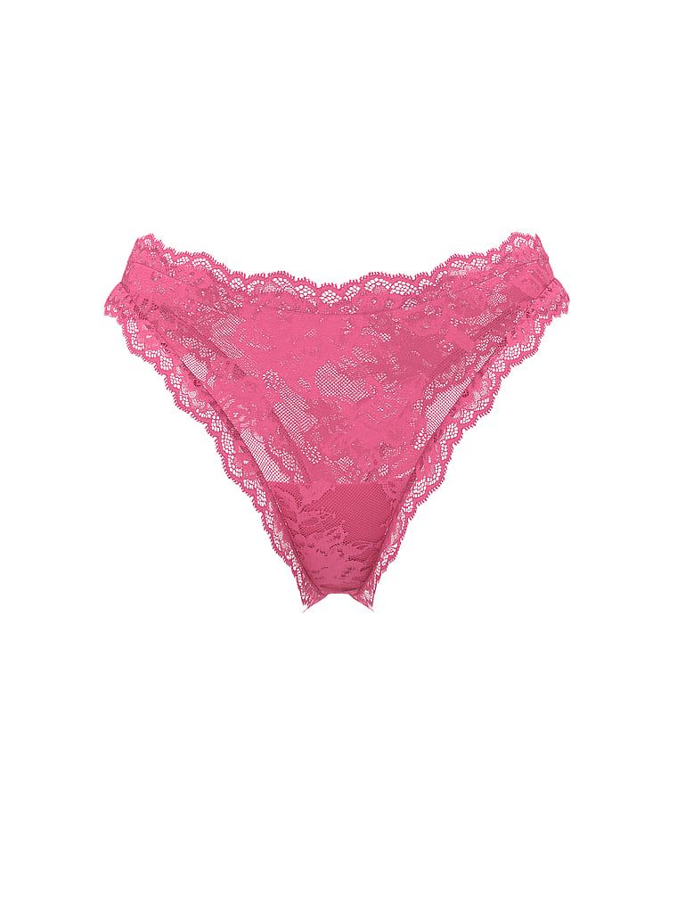 Tanga din dantelă cu picioare înalte, Rose Lace. Produsul este multicolor și provine din colecția Very Sexy.