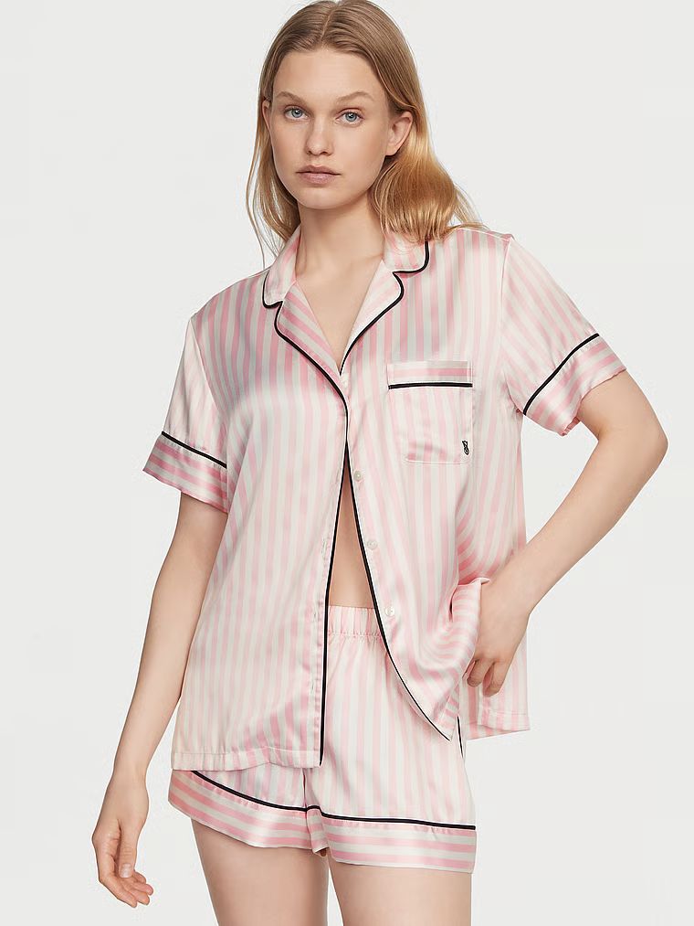 Victoria's Secret Set pijamale scurte din satin