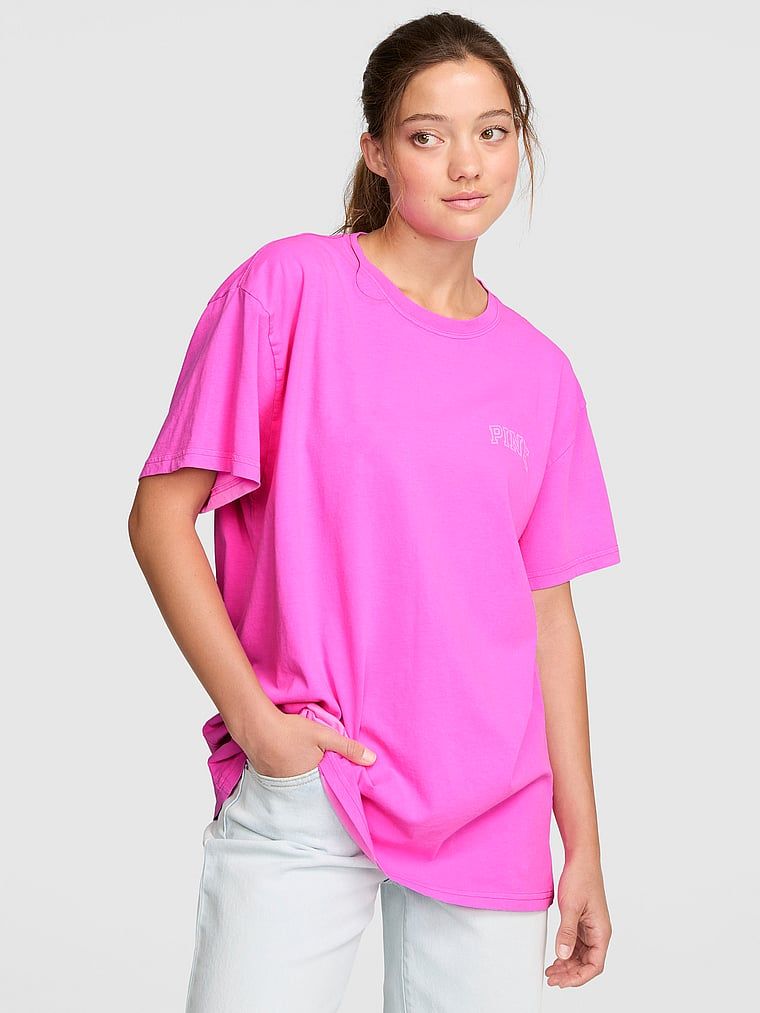 Tricou Campus Cotton PINK