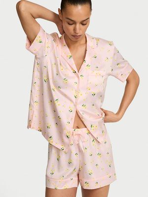 Victoria's Secret Set pijama scurtă din satin Signature