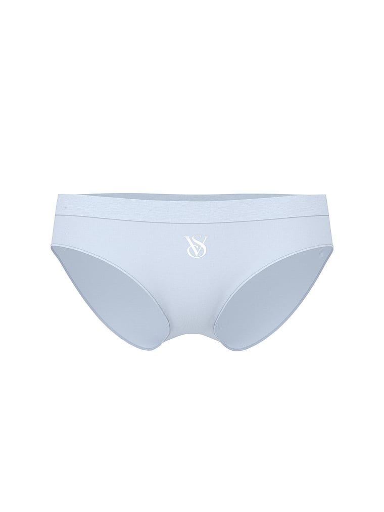 Chiloți cu logo strălucitor Seamless Sparkle Hiphugger. Produsul este de culoare albastră și provine din colecția Seamless