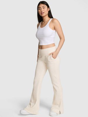 Pantaloni de trening flare cu fleece Ivy