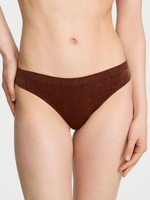 Seamless Chiloți Tanga Shimmer, fără cusături