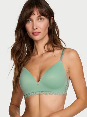 Dream Angels Sutien Push-Up fără sârme, neted, din dantelă