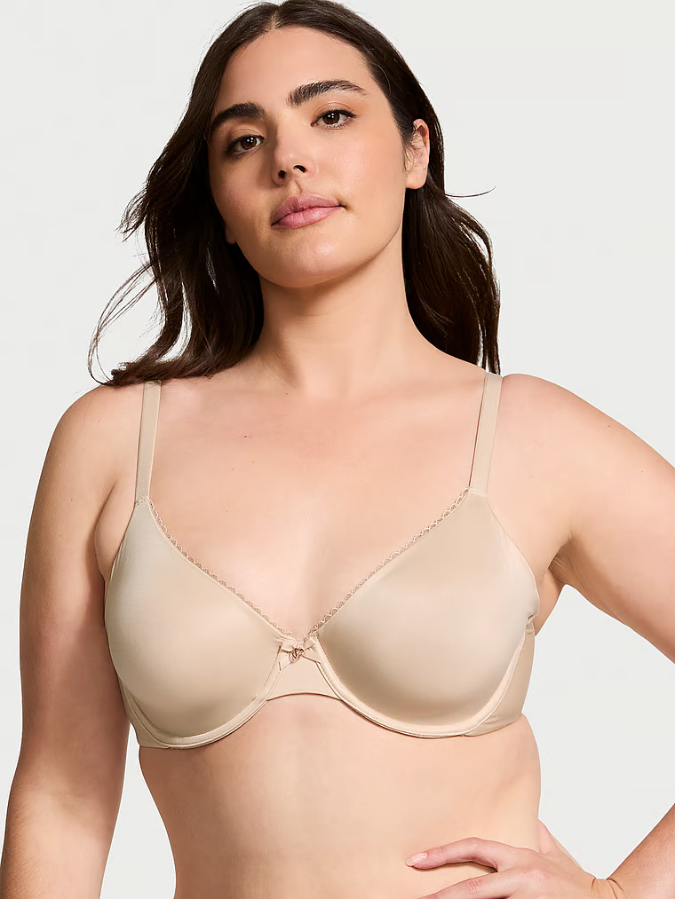 Body by Victoria Sutien Demi Invisible Lift neted, fără căptușeală