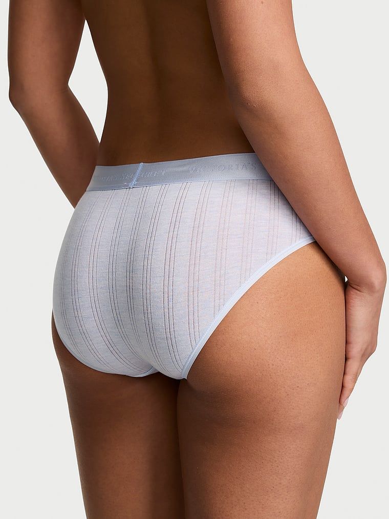 Chiloți din stil Ultra-Fine Logo Hiphugger. Produsul este de culoare albastră și provine din colecția Bumbac.