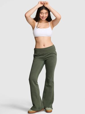 Pantaloni de trening flare cu fleece Ivy