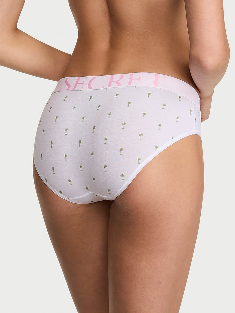 Chiloți de bumbac Logo Exploded Hiphugger. Produsul este modelat și provine din colecția Bumbac.