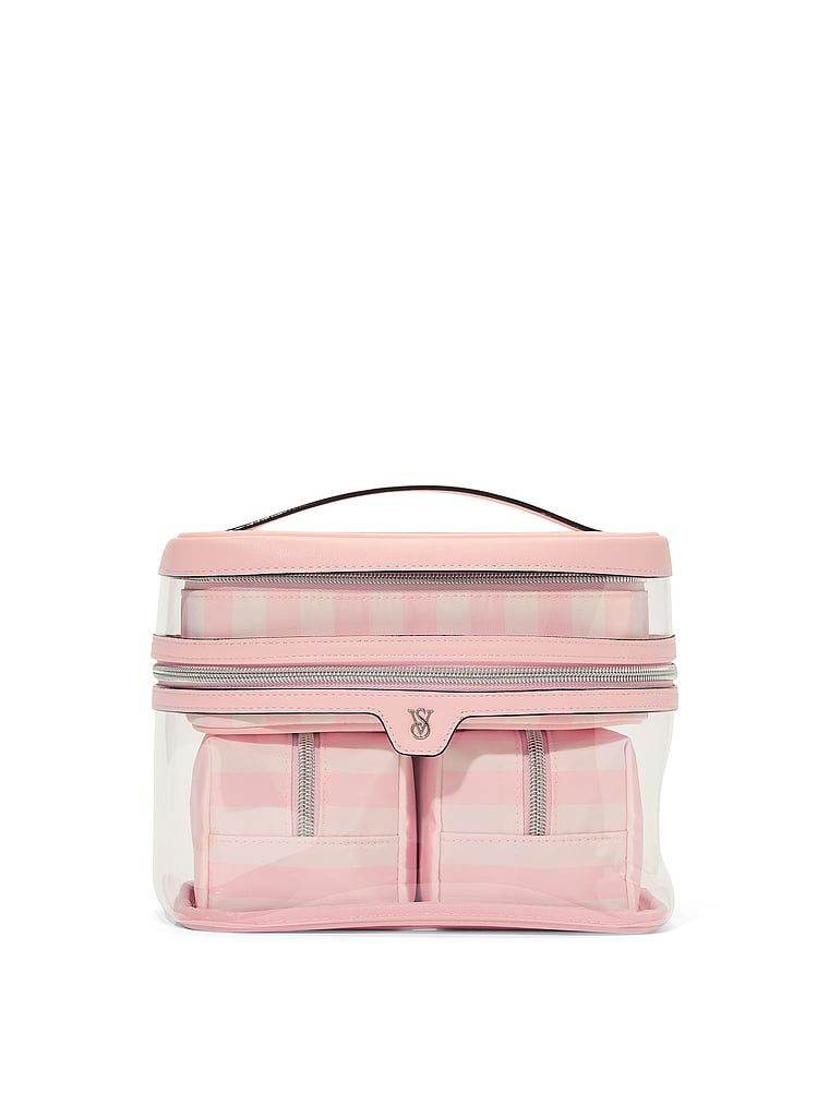 Iconic Stripe Geantă pentru cosmetice 4în1