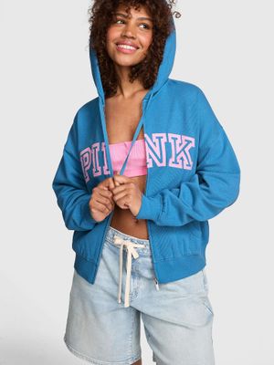Hanorac cu glugă și fermoar Campus Fleece