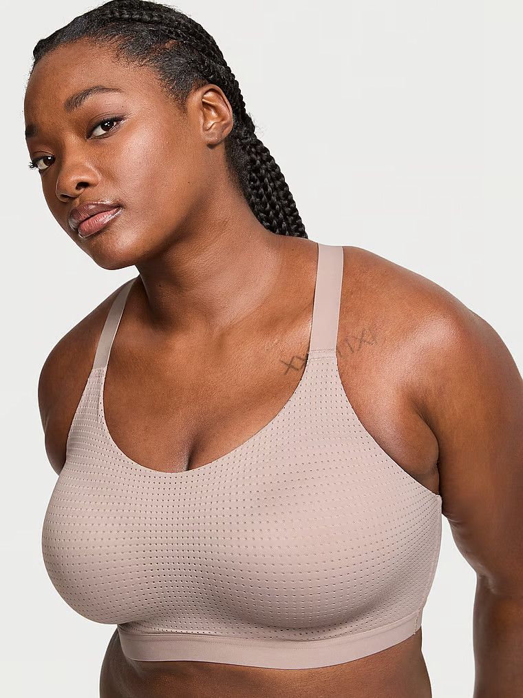 Victorias Secret Sutien sport ușor, din plasă
