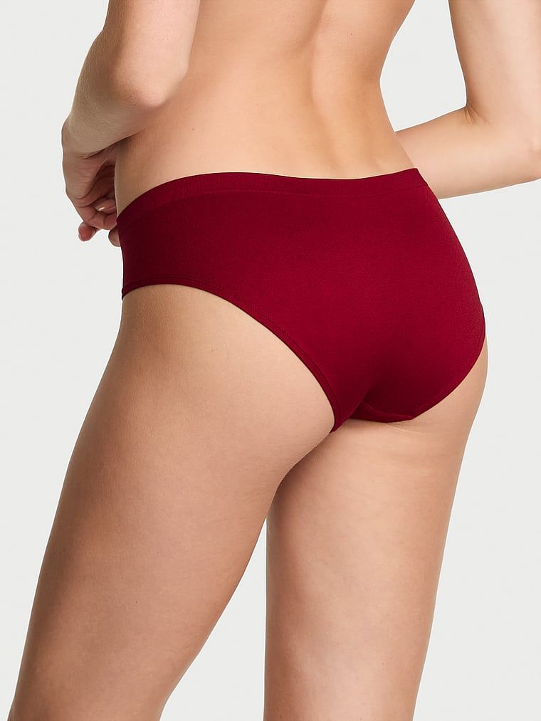 Chiloți fără cusături Shine Hiphugger. Produsul este de culoare roșie și provine din colecția Seamless
