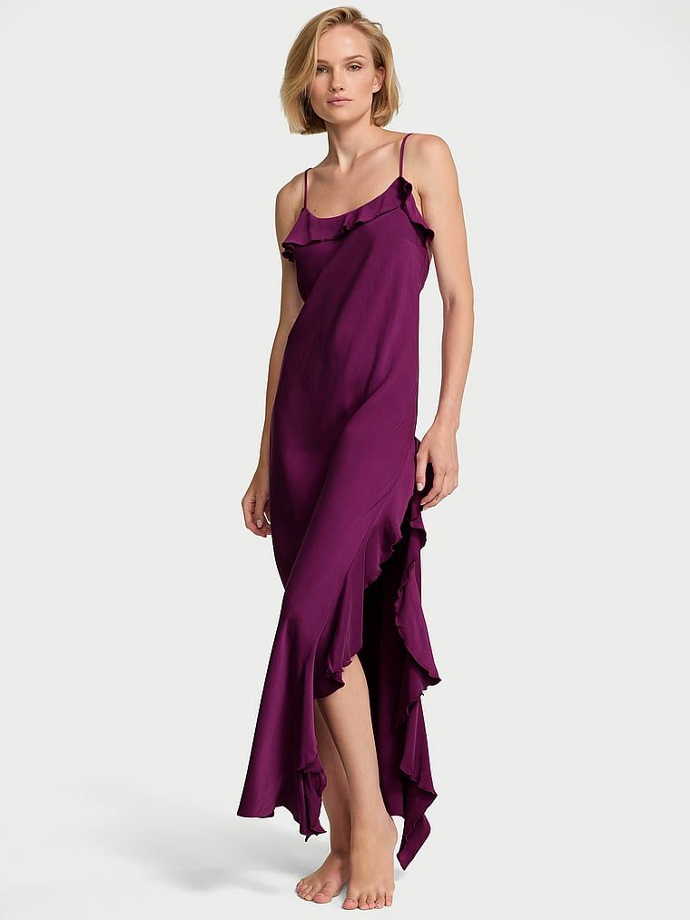 Dream Angels Rochie lungă tip furou cu volănașe Silky Flutter