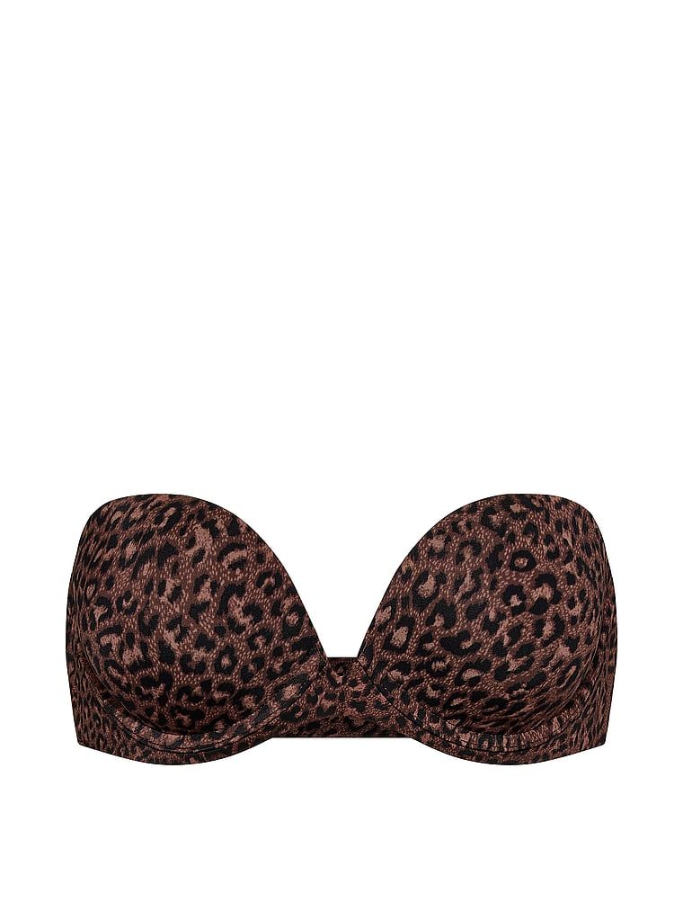 Sutien push-up fără bretele. Produsul este modelat și provine din colecția Victoria's Secret Bar.