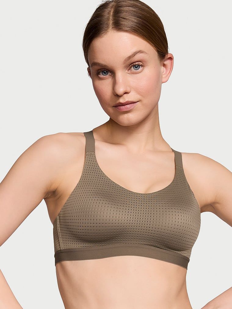 Victorias Secret Sutien sport ușor, din plasă
