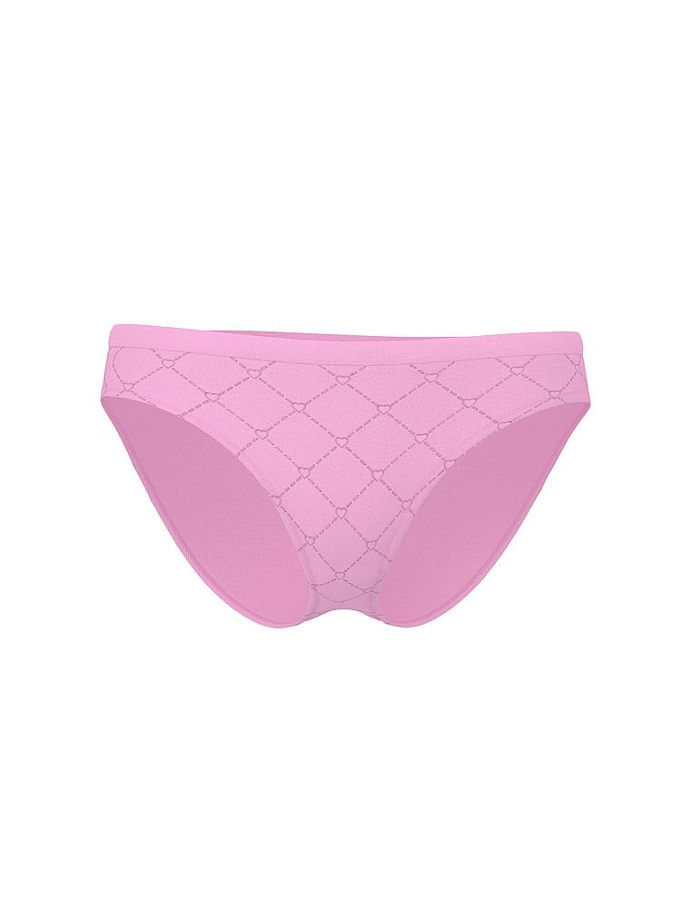 Chiloți de bikini cu inimioare mate cu cusături. Produsul este modelat și provine din colecția Seamless (Seamless Collection).